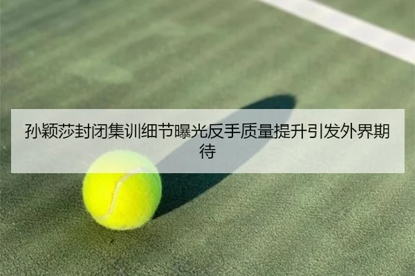 孙颖莎封闭集训细节曝光反手质量提升引发外界期待